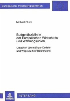 Budgetdisziplin in der Europäischen Wirtschafts- und Währungsunion - Sturm, Michael