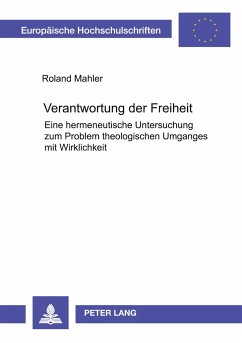 Verantwortung der Freiheit - Mahler, Roland