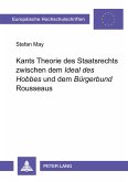 Kants Theorie des Staatsrechts zwischen dem 'Ideal des Hobbes' und dem 'Bürgerbund' Rousseaus Kants Theorie des Staatsrechts zwischen dem 'Ideal des Hobbes' und dem 'Bürgerbund' Rousseaus