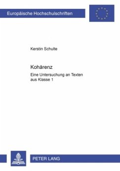 Kohärenz - Schulte, Kerstin