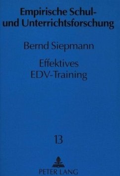 Effektives EDV-Training - Siepmann, Bernd