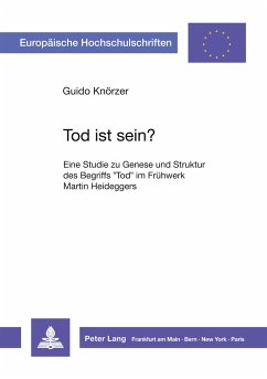 Tod ist Sein? - Knörzer, Guido