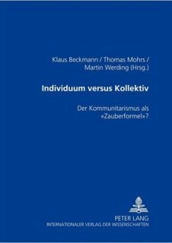 Cover Individuum versus Kollektiv