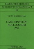 Carl-Einstein-Kolloquium 1994