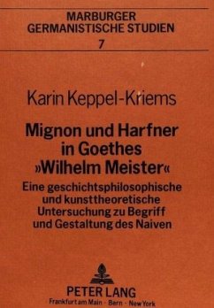 Mignon und Harfner in Goethes 