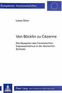 Von Böcklin zu Cézanne - Gloor, Lukas