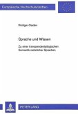 Sprache und Wissen