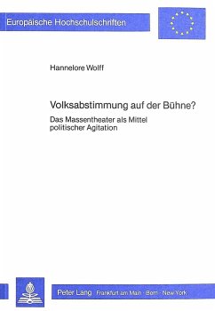 Volksabstimmung auf der Bühne? - Wolff, Hannelore