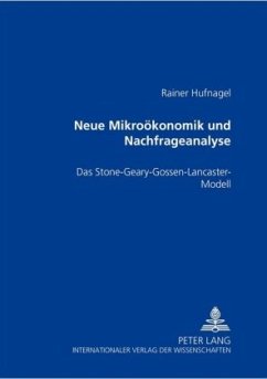 Neue Mikroökonomik und Nachfrageanalyse - Hufnagel-Person, Rainer