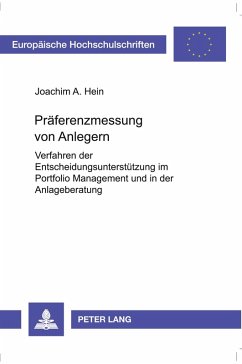 Cover Präferenzmessung von Anlegern