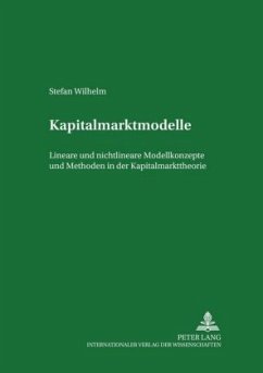 Kapitalmarktmodelle - Wilhelm, Stefan