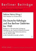 Die Deutsche Keltologie und ihre Berliner Gelehrten bis 1945