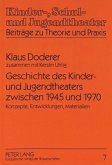 Geschichte des Kinder- und Jugendtheaters zwischen 1945 und 1970 Geschichte des Kinder- und Jugendtheaters zwischen 1945 und 1970