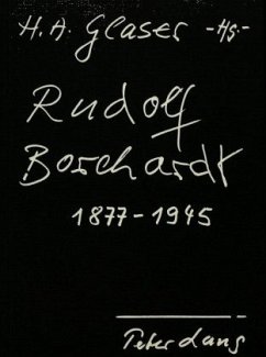 Rudolf Borchardt 1877-1945 Rudolf Borchardt 1877-1945