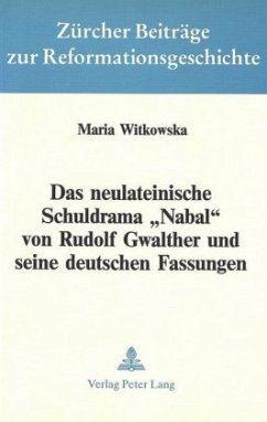 Das neulateinische Schuldrama 