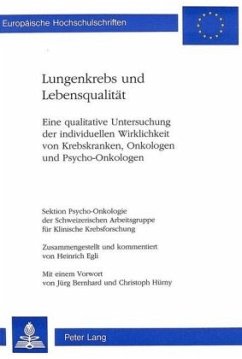 Lungenkrebs und Lebensqualität - Egli, Heinrich