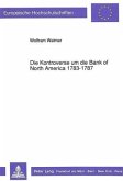 Die Kontroverse um die Bank of North America 1783-1787