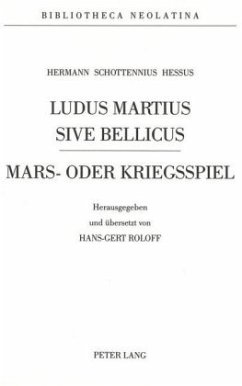 Cover Hermann Schottennius - Ludus Martius Sive Bellicus