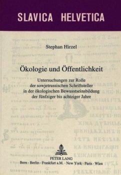 Ökologie und Öffentlichkeit - Hirzel, Stephan