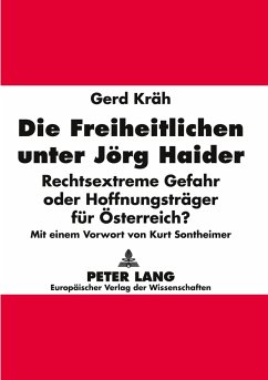 Cover Die Freiheitlichen unter Jörg Haider