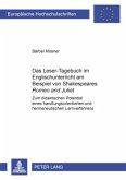 Das Leser-Tagebuch im Englischunterricht am Beispiel von Shakespeares Das Leser-Tagebuch im Englischunterricht am Beispiel von Shakespeares