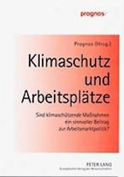 Klimaschutz und Arbeitsplätze - Scheelhaase, Janina D.