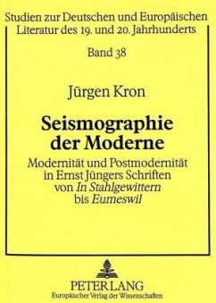 Seismographie der Moderne - Kron, Jürgen