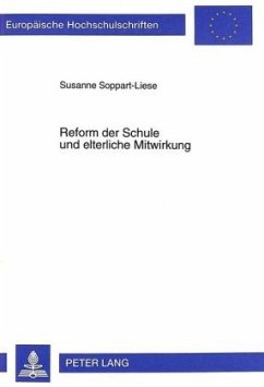 Cover Reform der Schule und elterliche Mitwirkung