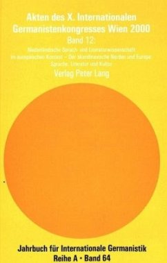 Cover Akten des X. Internationalen Germanistenkongresses Wien 2000 - 