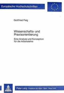 Wissenschafts- und Praxisorientierung - Feig, Gottfried