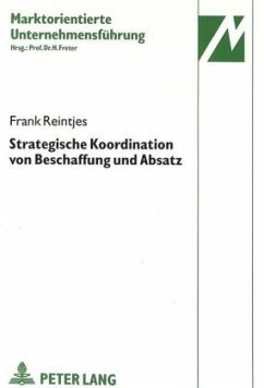 Strategische Koordination von Beschaffung und Absatz - Reintjes, Frank