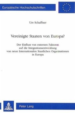 Vereinigte Staaten von Europa? - Schaffner, Urs