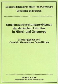 Studien zu Forschungsproblemen der deutschen Literatur in Mittel- und Osteuropa