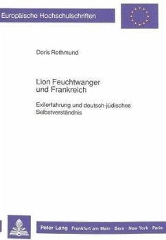 Cover Lion Feuchtwanger und Frankreich