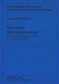 Dezentrale Mikroorganisation - Raab-Stahl, Carola