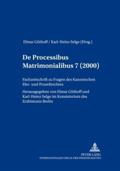 De processibus matrimonialibus