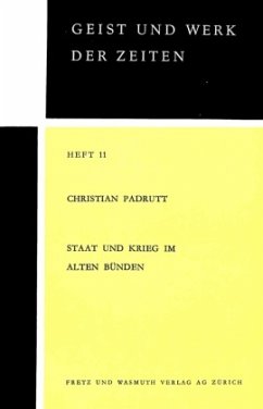 Staat und Krieg im alten Bünden - Padrutt, Christian