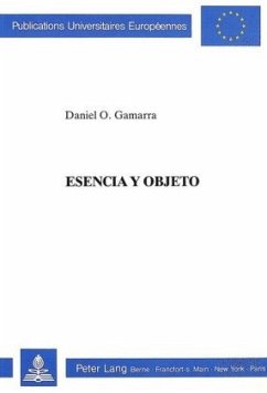 Cover Esencia y objeto