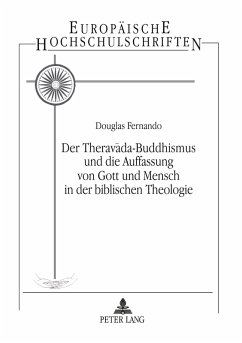 Cover Der Theravada-Buddhismus und die Auffassung von Gott und Mensch in der Biblischen Theologie