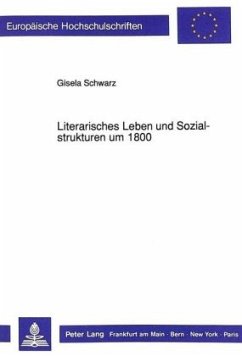Cover Literarisches Leben und Sozialstrukturen um 1800
