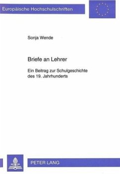 Cover Briefe an Lehrer