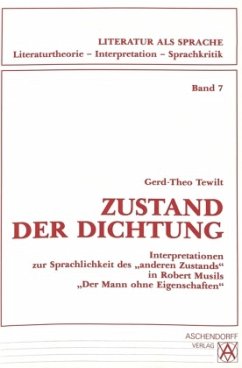 Zustand der Dichtung - Tewilt, Gerd-Theo