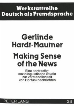 Making Sense of the News - Mautner, Gerlinde