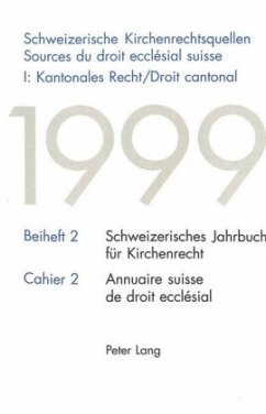 Schweizerische Kirchenrechtsquellen - Sources du droit ecclésial suisse-