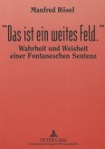 "Das ist ein weites Feld."