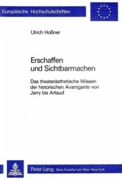 Erschaffen und Sichtbarmachen - Hossner, Ulrich