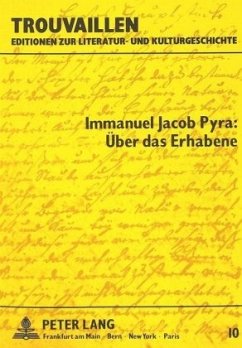 Über das Erhabene - Zelle, Carsten