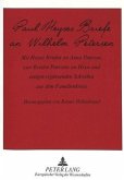 Paul Heyses Briefe an Wilhelm Petersen