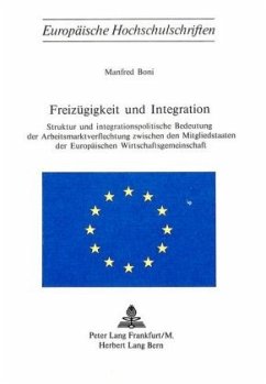 Freizügigkeit und Integration - Boni, Manfred