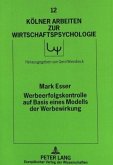 Werbeerfolgskontrolle auf Basis eines Modells der Werbewirkung